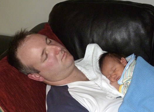 Tim and Harry adjusted